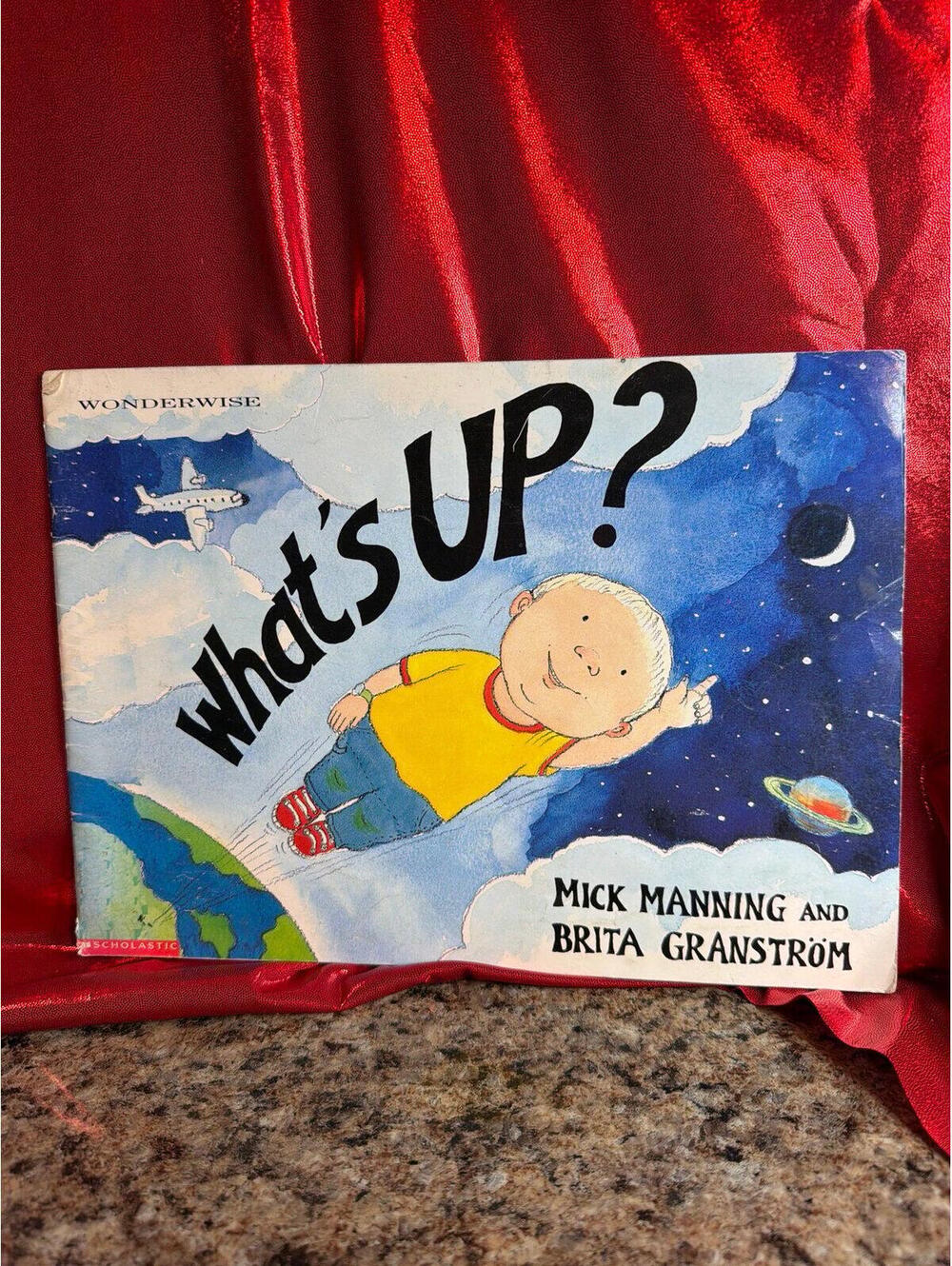 children's non-fiction picture book What's Up? from the Wonderwise series, autho
